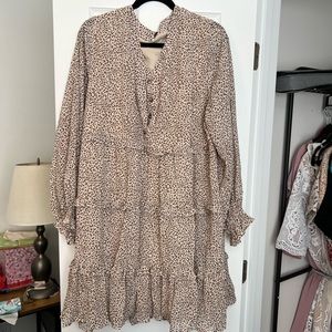 Chic soul cheetah dress